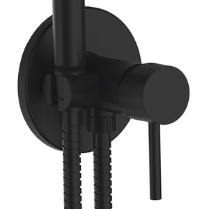 Miscelatore a incasso per shut off nero opaco serie X Style