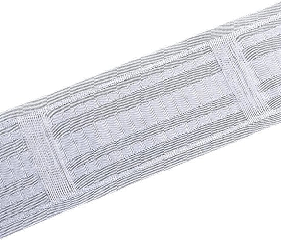 Banda per tenda 85 mm - Banda per tenda universale - Banda con anello di fissaggio - Resistente e duraturo - Impermeabile - Adatto per tende DIY - Banda per inseggiamento tenda