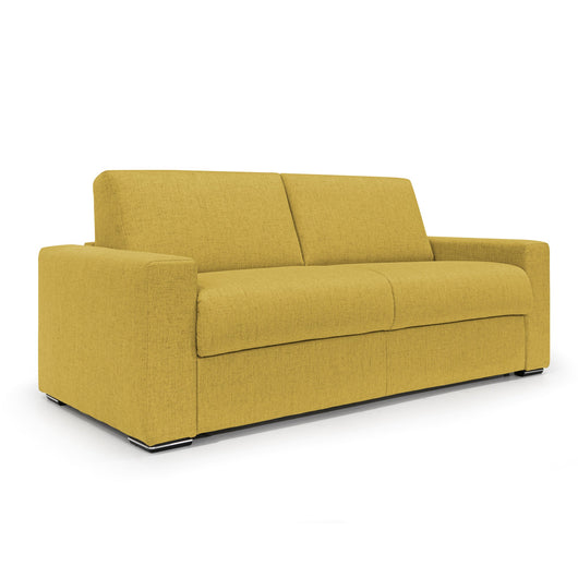 Nixon Divano letto c/mat. H 20 cm 200 cm (mat. 140x197) Giallo