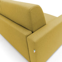 Kansas Divano letto matrimoniale H20 impermeabile 212 cm  giallo giallo