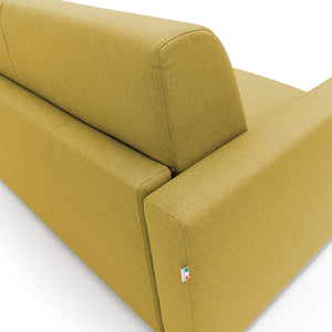Kansas Divano letto matrimoniale H20 impermeabile 212 cm  giallo giallo