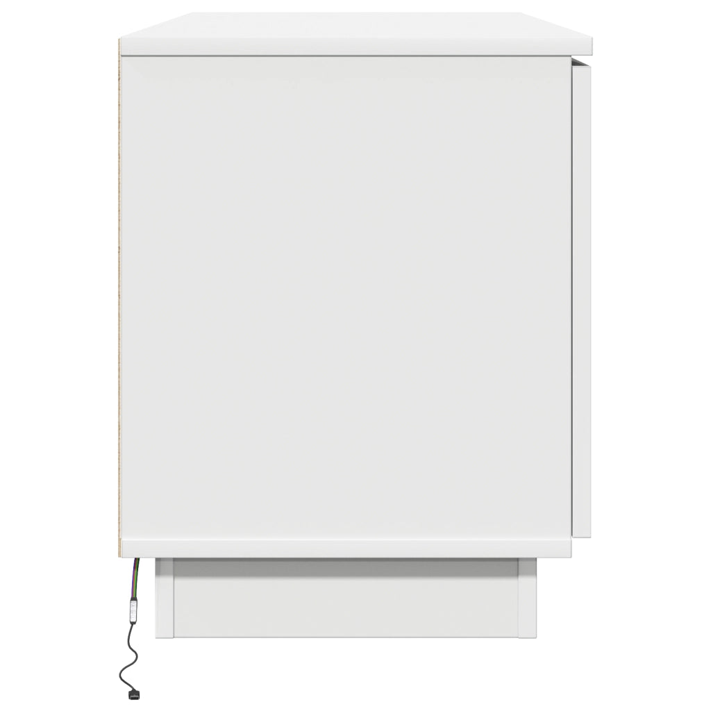 Mobile TV Bianco 100x38x49 cm Legno Ingegnerizzato