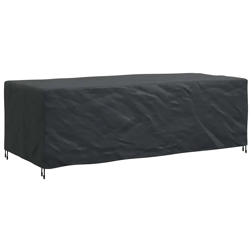 vidaXL Copertura per mobili da esterno Nero 300 x 110 x 70 cm 210D