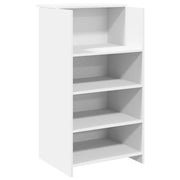 Scrivania per Reception-Tavolo per reception Bianca 55x50x103,5 cm in Legno Massello
