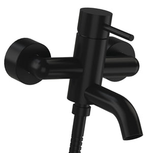 Miscelatore vasca nero opaco serie X Style