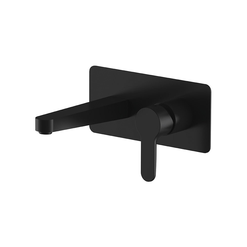 Miscelatore lavabo ad incasso nero opaco serie Winner