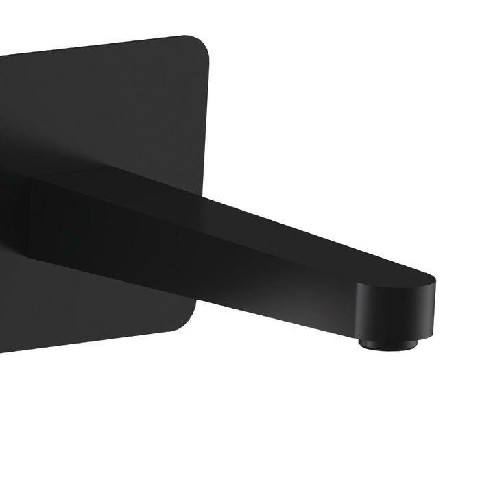 Miscelatore lavabo ad incasso nero opaco serie Winner