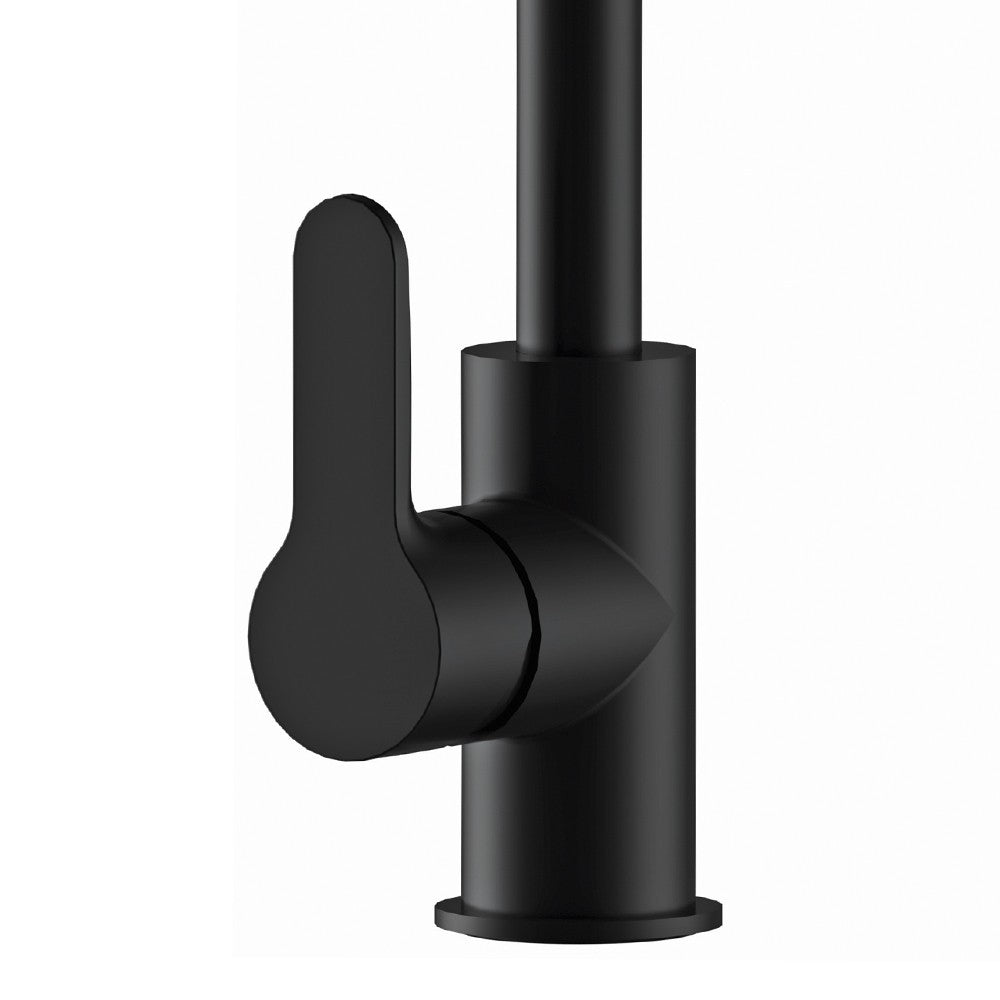 Miscelatore lavello alto nero opaco serie Winner