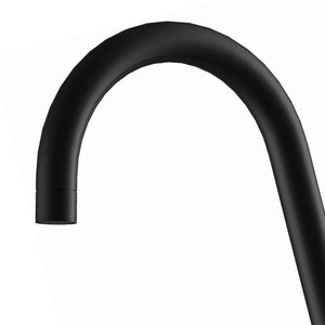 Miscelatore lavello alto nero opaco serie Winner