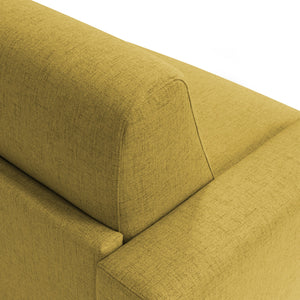 Nixon Divano letto c/mat. H 20 cm 200 cm (mat. 140x197) Giallo