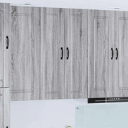Armadietto a muro PORTO Grigio Sonoma 30 x 31 x 100 cm 885461