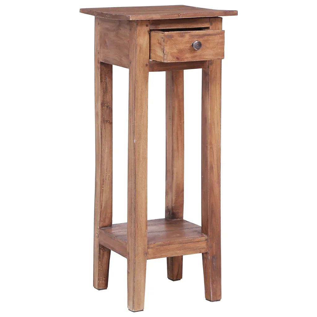 Piedistallo per Piante 30x30x67 cm in Legno Massello di Mogano 283923
