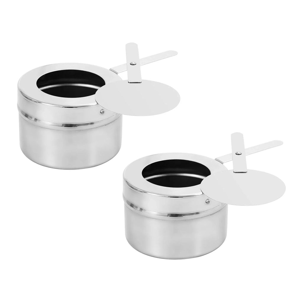 Scaldavivande buffet professionale candela scalda tè gn 1/1 8,5 l 2 fuochi rolltop coperchio ribaltabile (materiale: acciaio inox, volume: 8,5 l, 1 vaschetta gn 1/1) 4_0004231