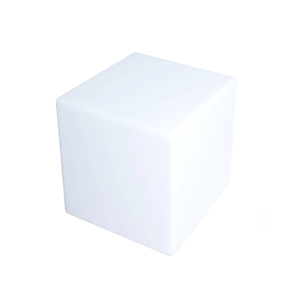 Lampada a cubo led colore bianco con batteria ricaricabile, bianco