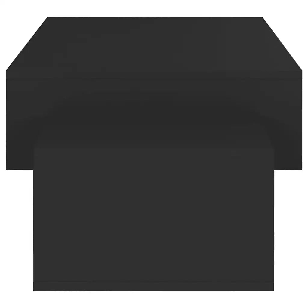 Tavolino da salotto | Tavolino da caff¨¨ | Tavolino da Soggiorno Nero 105x55x32 cm in Truciolato