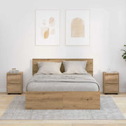 Comodini 2 pcs Rovere artigianale 30,5 x 30 x 43 cm 888816