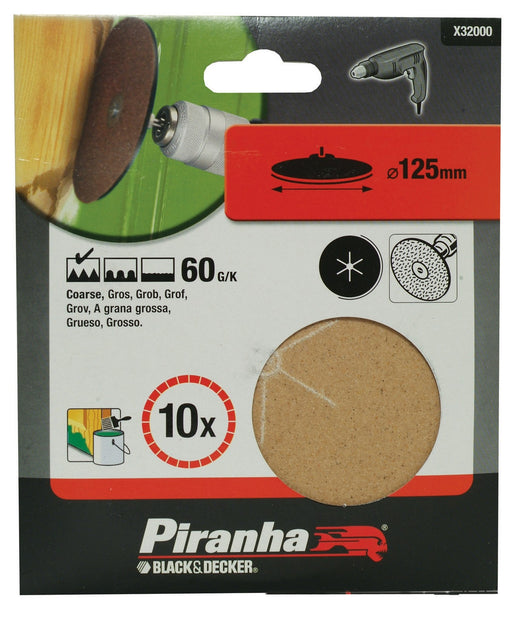 piranha x32000 5 dischi diametro 125 gr.60 (a1452) cod:ferx.25090
