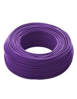 Cavo elettrico cordina unipolare viola antifiamma FS17 1 x 1,5 mm matassa 100 m