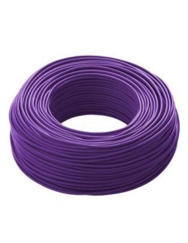 Cavo elettrico cordina unipolare viola antifiamma FS17 1 x 1,5 mm matassa 100 m