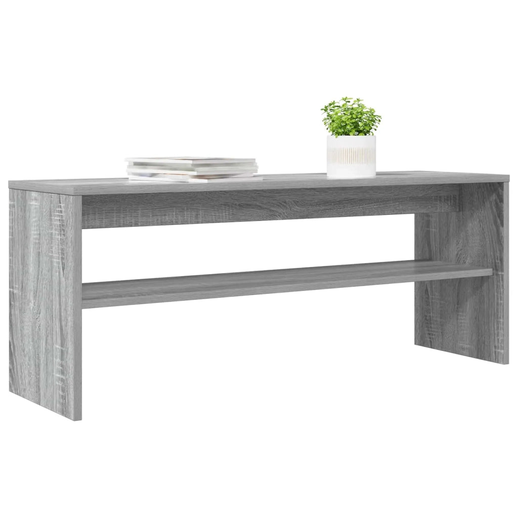 Mobile TV Grigio Sonoma 100 x 30 x 40 cm Legno multistrato 8000337