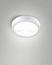 NICOLE PLAFONIERA ESTERNO BIANCO CCT  14W 2700K/3000K/4000K 1785LM D.18CM IP54