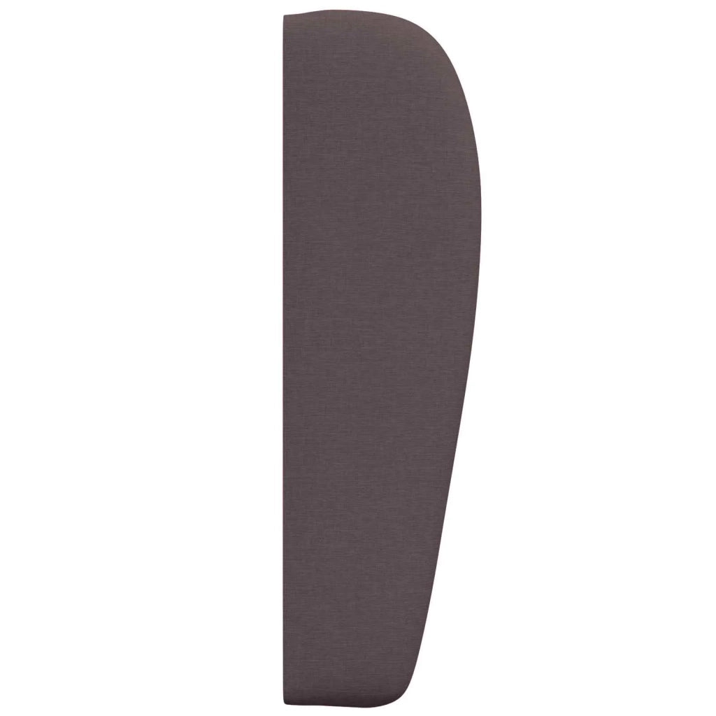 Orecchia della Testata Marrone 80 x 23 x 6 cm Tessuto