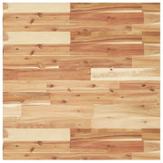 Piano Tavolo | Superficie Tavolo | Piano Scrivania Quadrato 70x70x2 cm in Legno Massello di Acacia