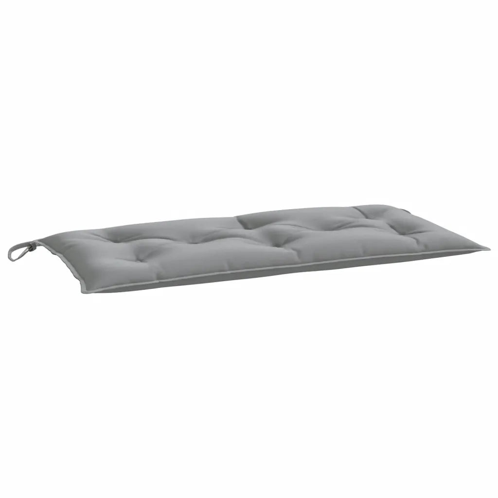 Cuscino per Panca Grigio 100x50x7 cm in Tessuto Oxford 361565