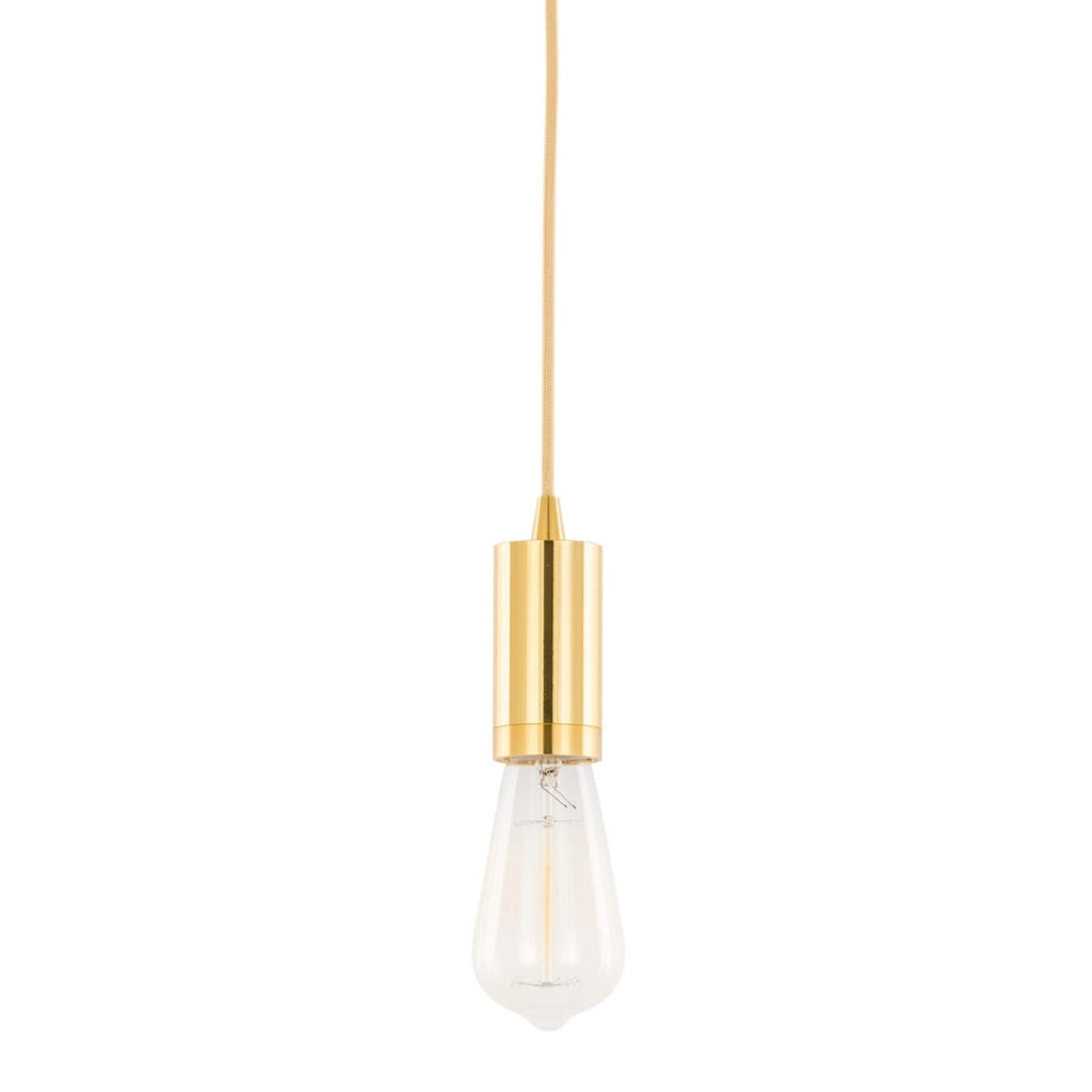Italux Moderna lampada a sospensione oro E27 DS-M-038