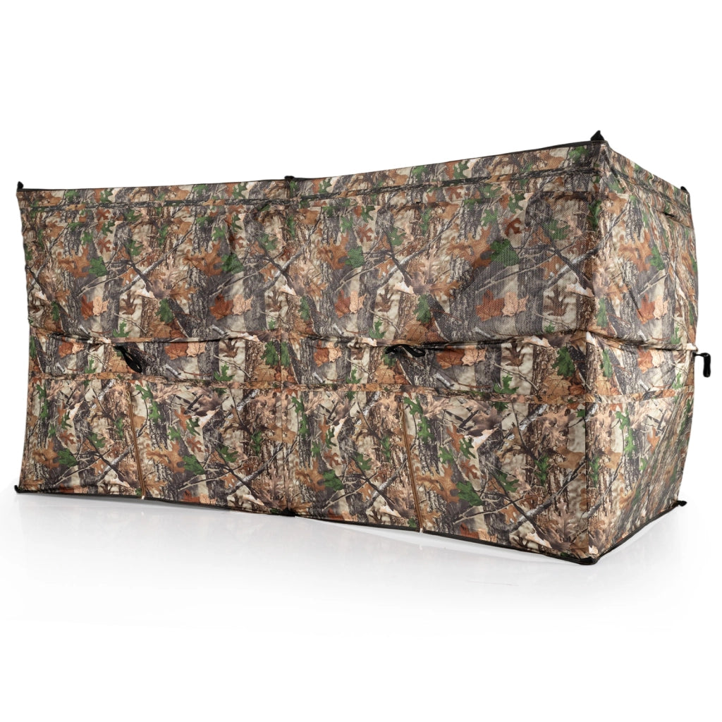 Pannello nascondiglio caccia 360° monodirezionale trasparente porta cani-Tenda pop-up 1-3 pz borsa trasporto oxford mimetico resistente