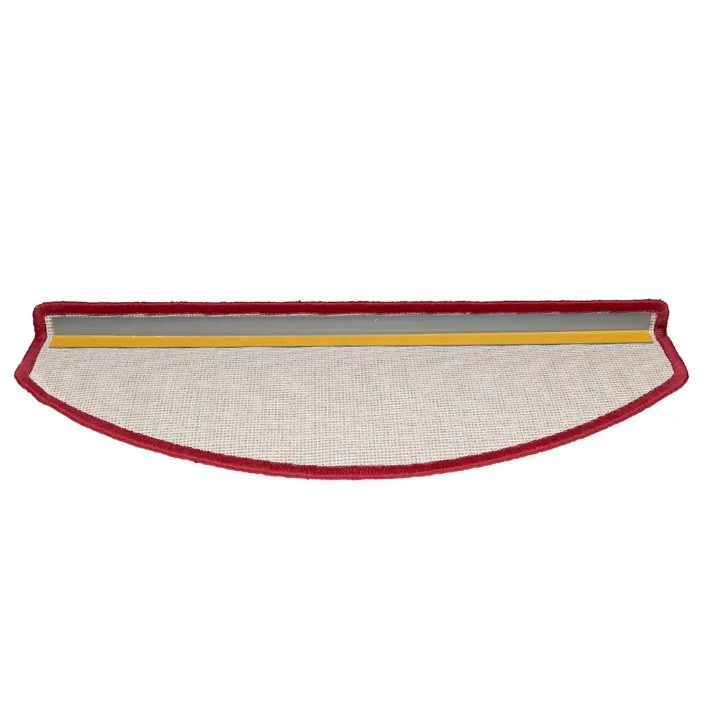 Tappetini per scale 20 pz | Gradini per Scale 65x24x4 cm Rossi Semicircolari Grandi