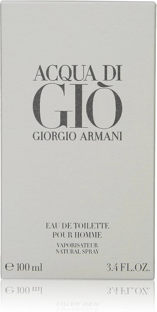 Giorgio Armani Acqua di Giò Uomo EDT 100 ml – Eau de Toilette Fresco, Marino ed Elegante