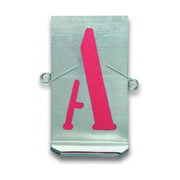 VBW 6567 Stampi Zinco Alfabeto 30mm