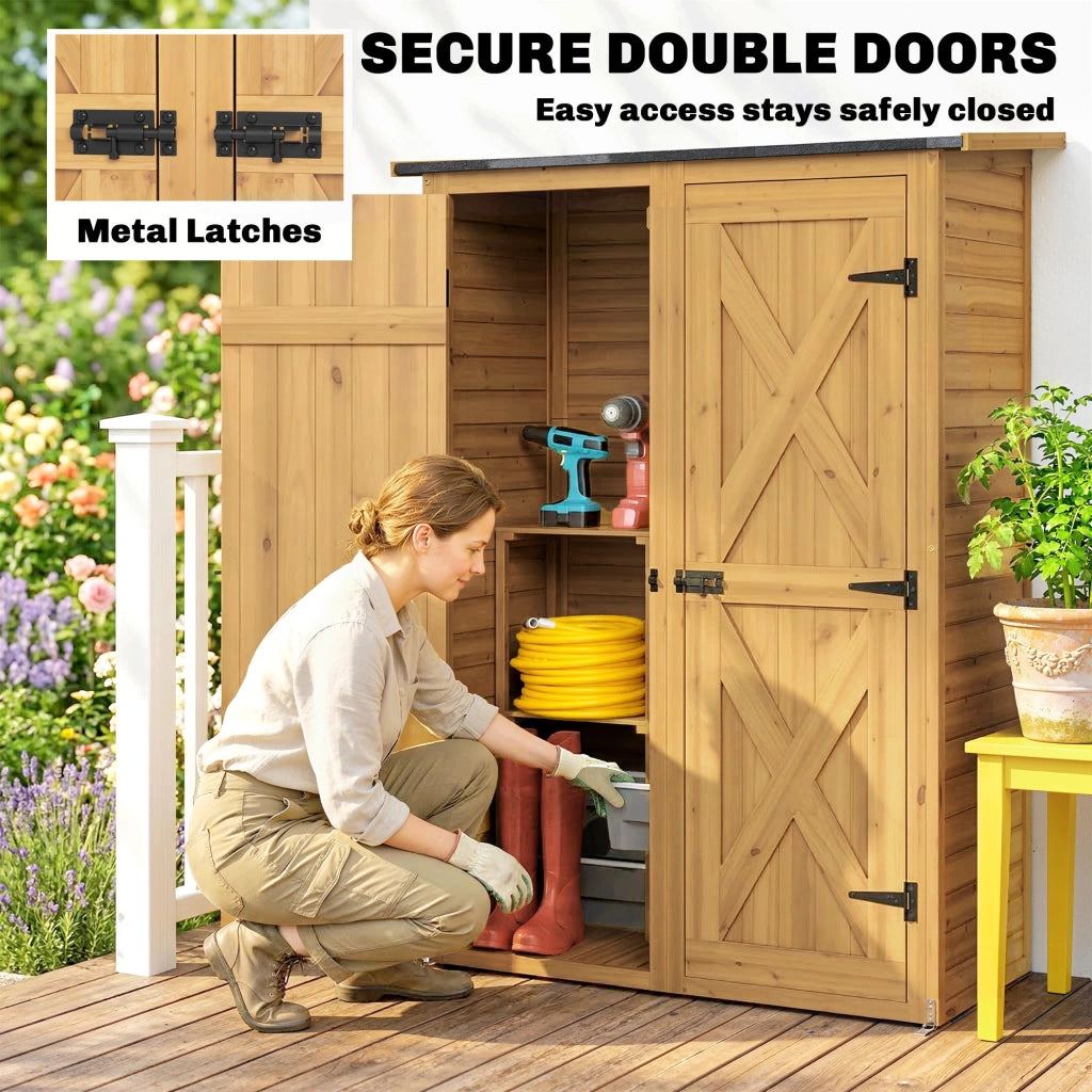 Capanno da Giardino in Legno ¨C zephmum ¨C Marrone