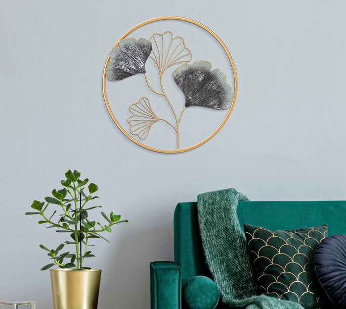 Pannello da Muro Flower Simple Ø 45,5x3,5 cm in Ferro