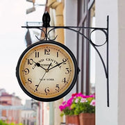 Cronografo stazionario a doppia faccia per interni ed esterni - Resistente al tempo e silenzioso orologio meccanico