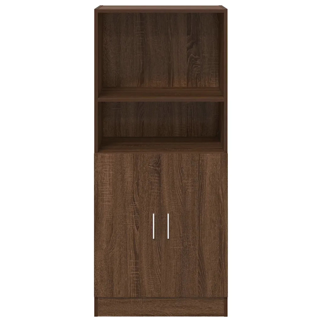 Armadietto Cucina Rovere Marrone 57x41,5x131,5 cm in Truciolato 860127