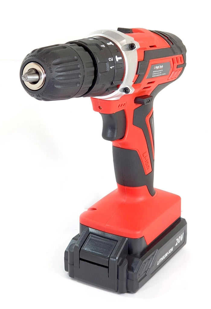 TRAPANO AVVITATORE PERCUSSIONE CON BATTERIA 20 V 1500 MAH BATTERIA  20 VOLT - MARCA ASSORTITA TRA HIGH-TECH