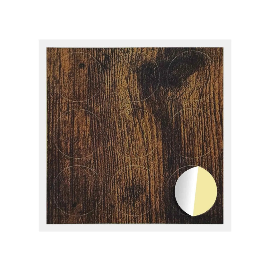 Copertura Vite Adesiva 12 pcs Rovere fumé Ø 20 x 0,5 mm 864644