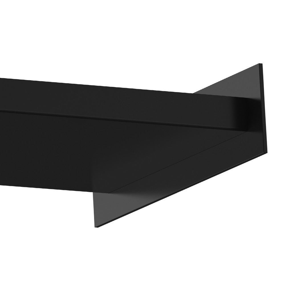 Soffione doccia a parete a 2 getti in acciaio inox