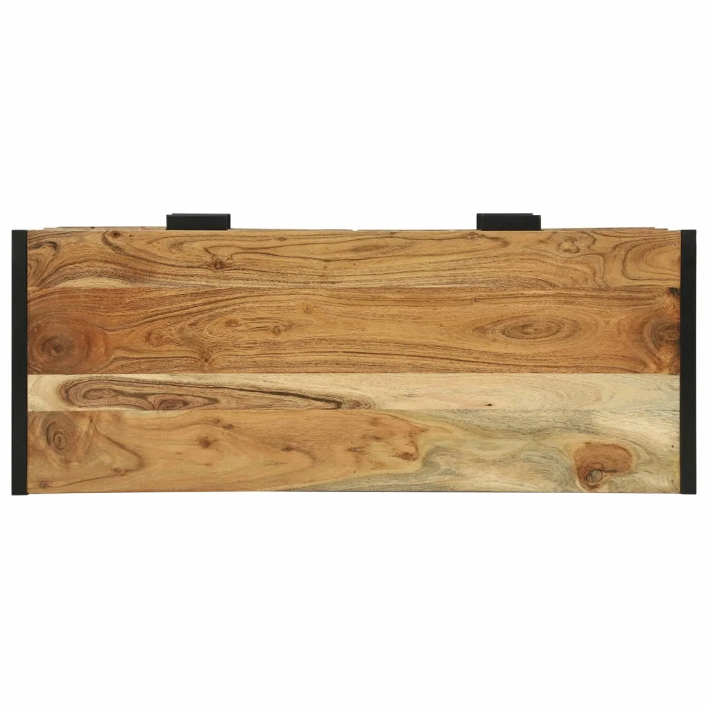 Tavolo consolle con cassetto Marrone 90 x 35 x 80 cm 374107