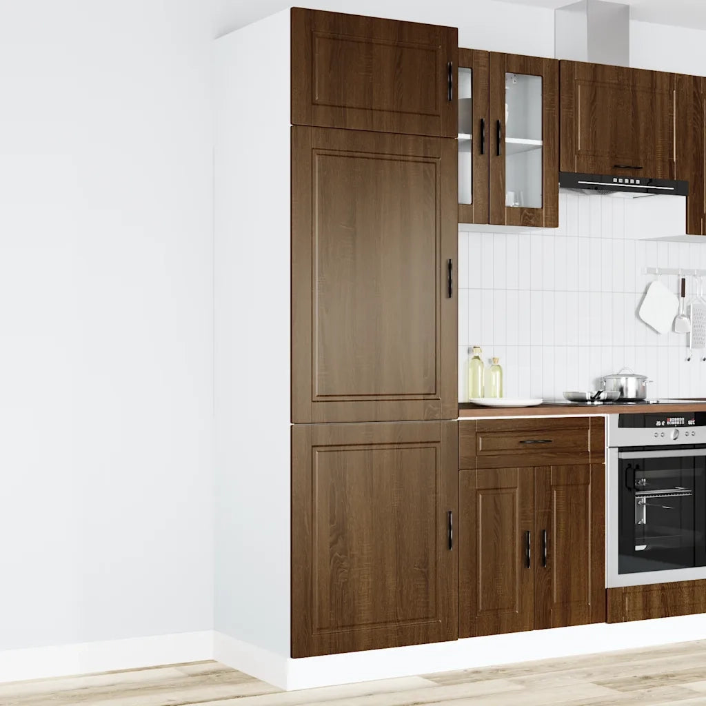 Armadio da Cucina Porto Rovere Marrone in Legno Multistrato