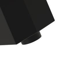 Presa acqua squadrata in ottone nero opaco