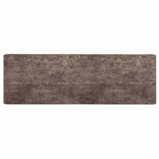 Runner in Moquette | Runner Tappeto MARSA Grigio 100 x 300 cm Poliestere e PVC