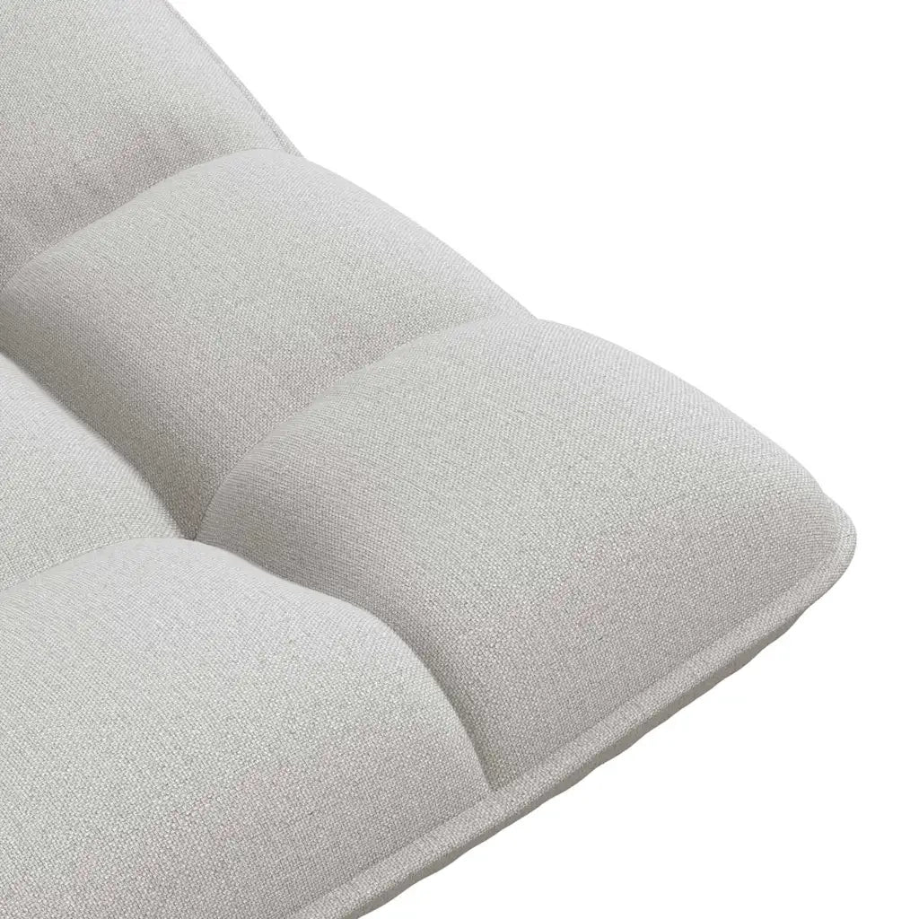 Sedia da Terra Girevole Grigio Nuvola 70x51x79 cm in Tessuto
