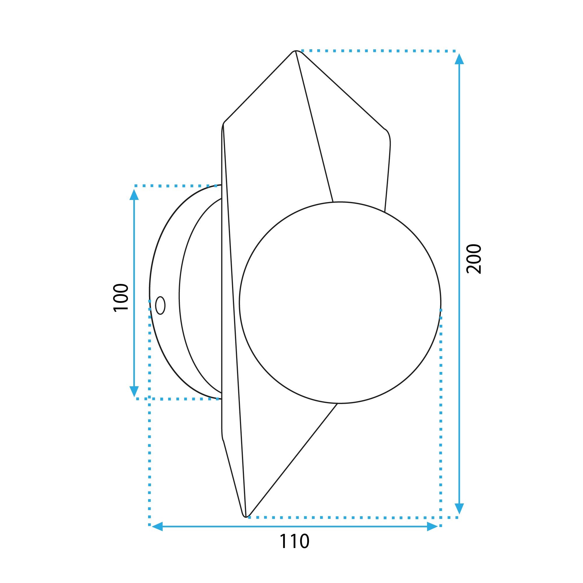 Lampada Da Parete App1411-w Black Gold