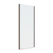 Specchio Estraibile per Armadio 34x100 cm Emuca Moka