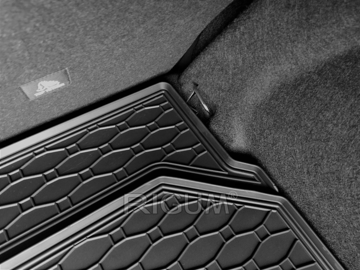 186B-424010 - Tappeto gomma baule per Nissan Qashqai J12 dal 06.2021-, Qashqai III J12 E-Power dal 2022-