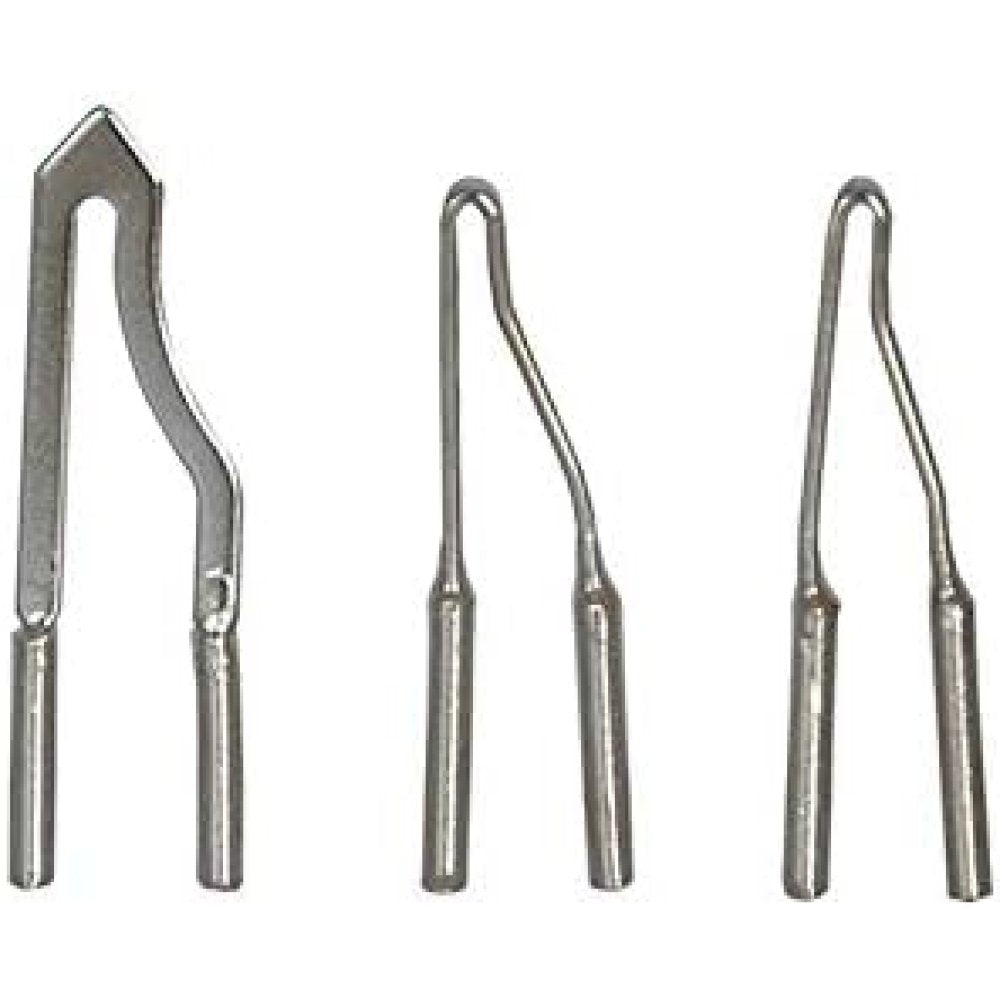 Topex 44e003 punte per pistola s saldatrice - 3 pezzi