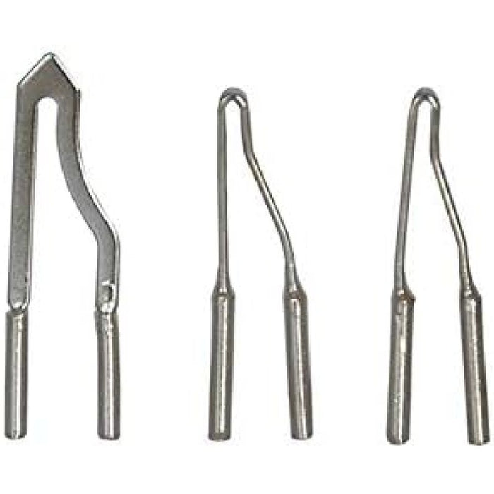 Topex 44e003 punte per pistola s saldatrice - 3 pezzi